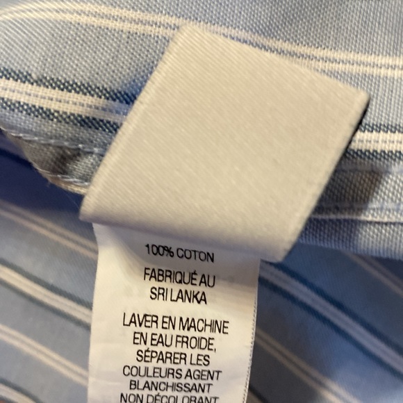 L L Bean Mens Short Sleeve Size XL-Reg Button Down - Picture 8 of 8